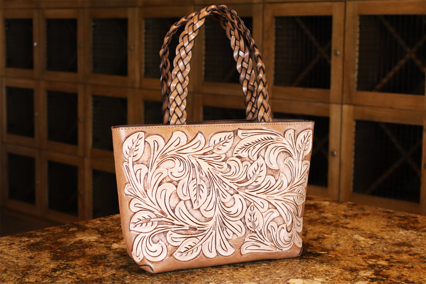Leather Crossbody bag, Lady Desert Bags, Genuine Tooled Leather bags, purse for Women.