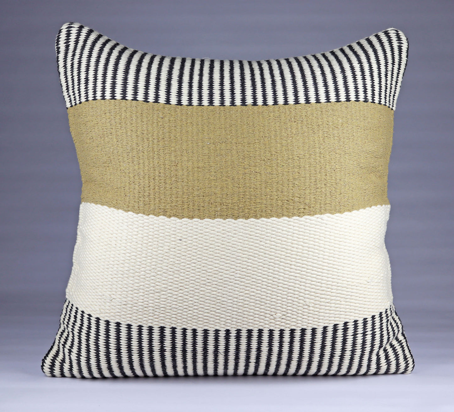 Pillow Natural Organic Color Golden Brown Corn, Black, Beige.