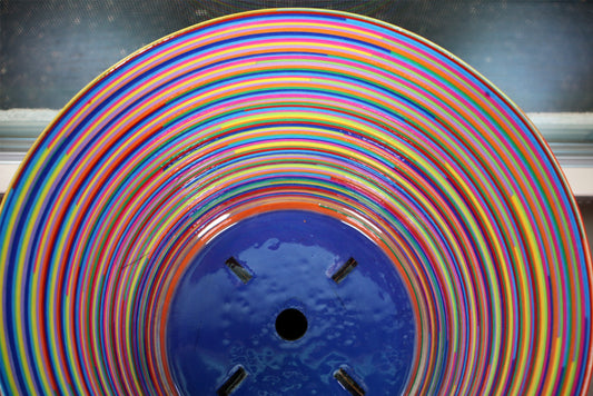 Handmade Contemporary Paper Plant Holder - Unique Decorative Art Piece for Home