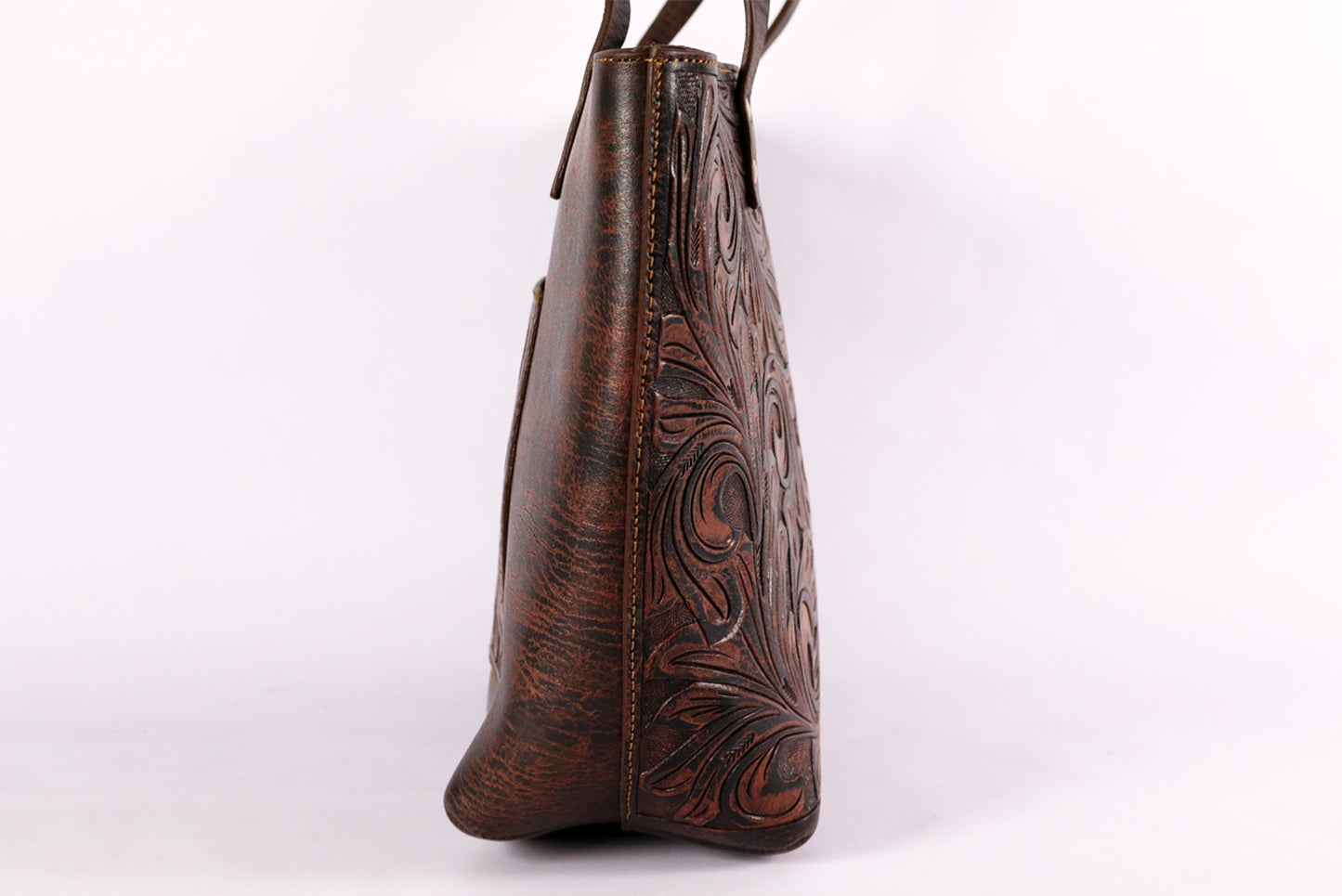 Leather Shoulder bag, Leather Women Bags, Handmade bag, tooled leather