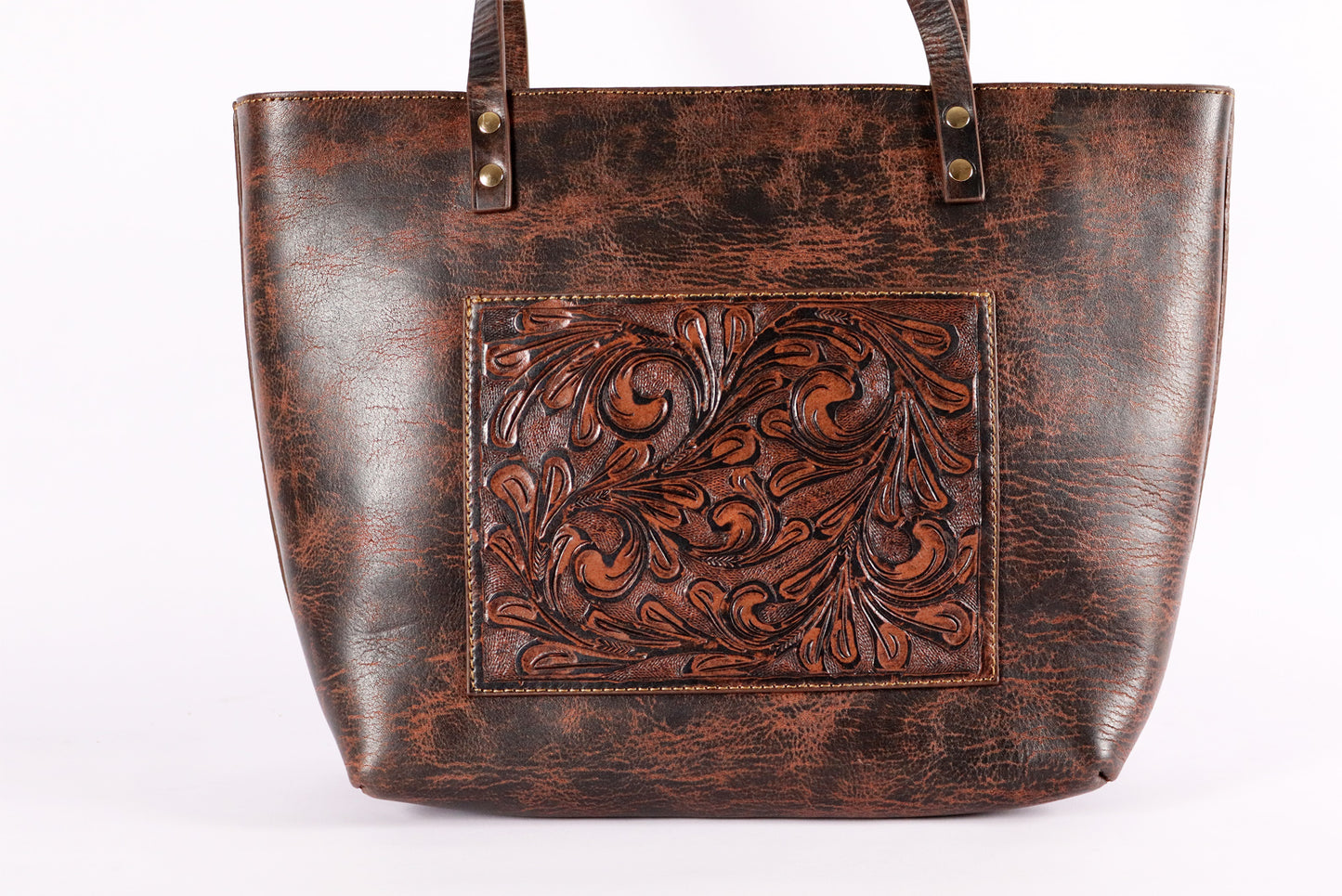 Leather Shoulder bag, Leather Women Bags, Handmade bag, tooled leather