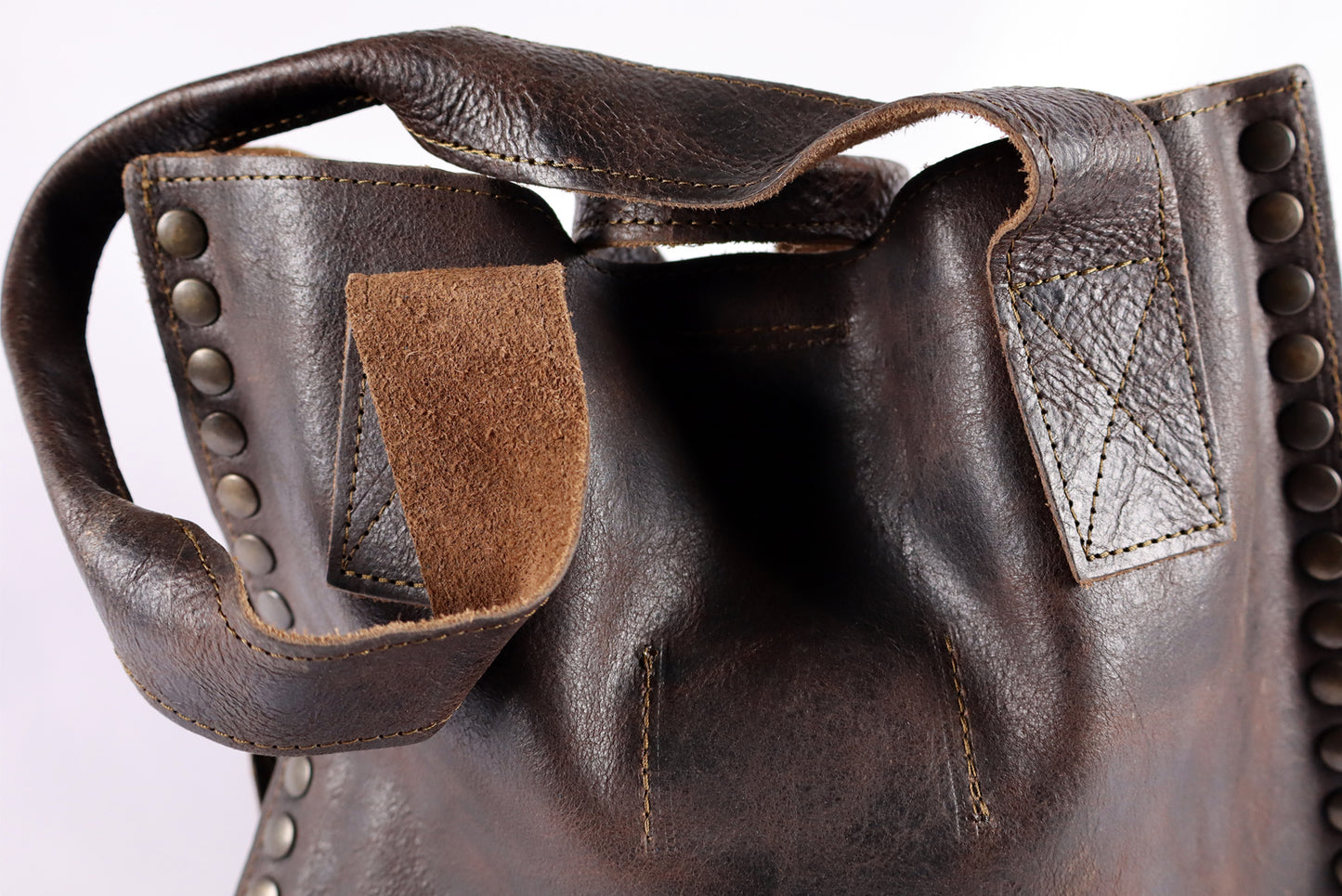 Crossbody woman Dark Brown Bag, Handmade Leather, Genuine Leather Women Bags.