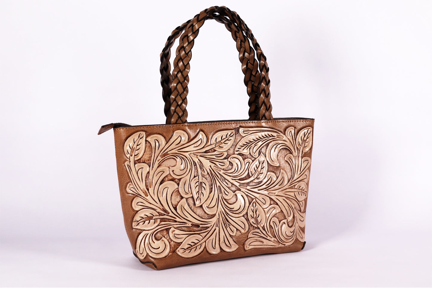 Leather Crossbody bag, Lady Desert Bags, Genuine Tooled Leather bags, purse for Women.
