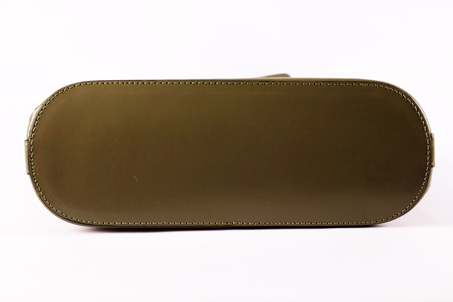 Tooled Leather Vintage Olive Bag – Timeless Craftsmanship, Modern Elegance