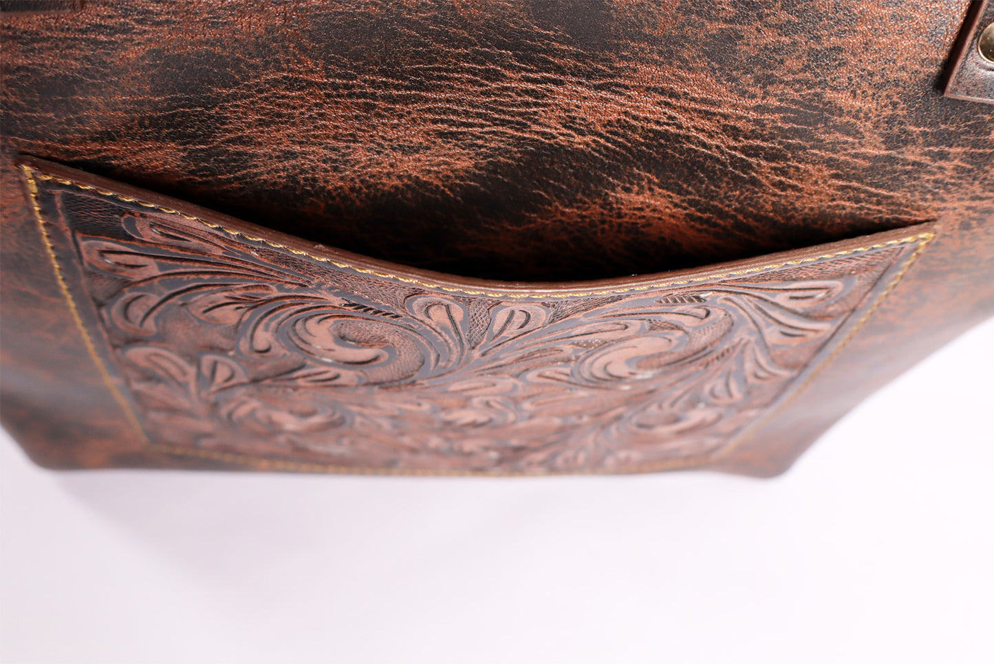 Leather Shoulder bag, Leather Women Bags, Handmade bag, tooled leather