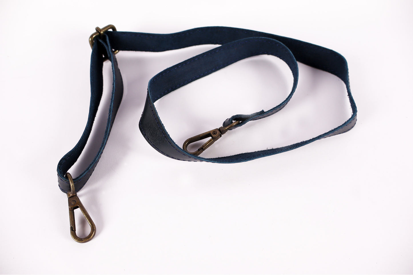 Crossbody Deep Ocean Blue Bag, Handmade Leather, Genuine Leather Women Bags.