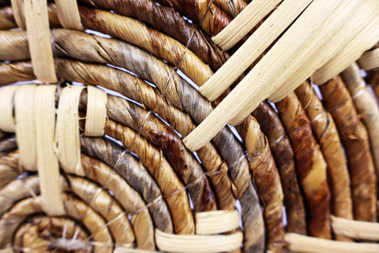 Handmade Nature Beige Sculpture Contemporary Elegant with Black Wood Stand