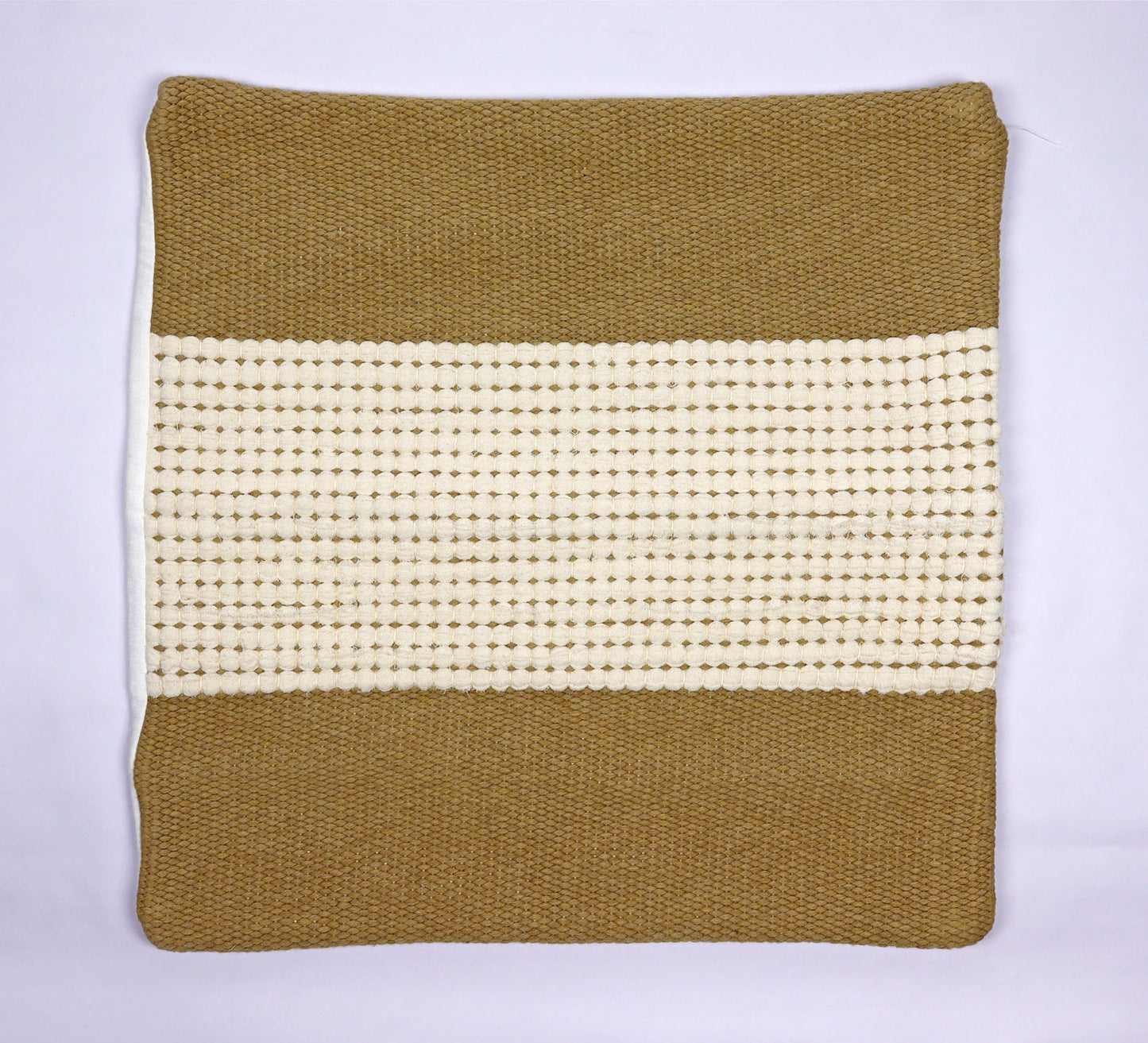 Pillow Natural organic Beige and Golden Corn Brown Colors.