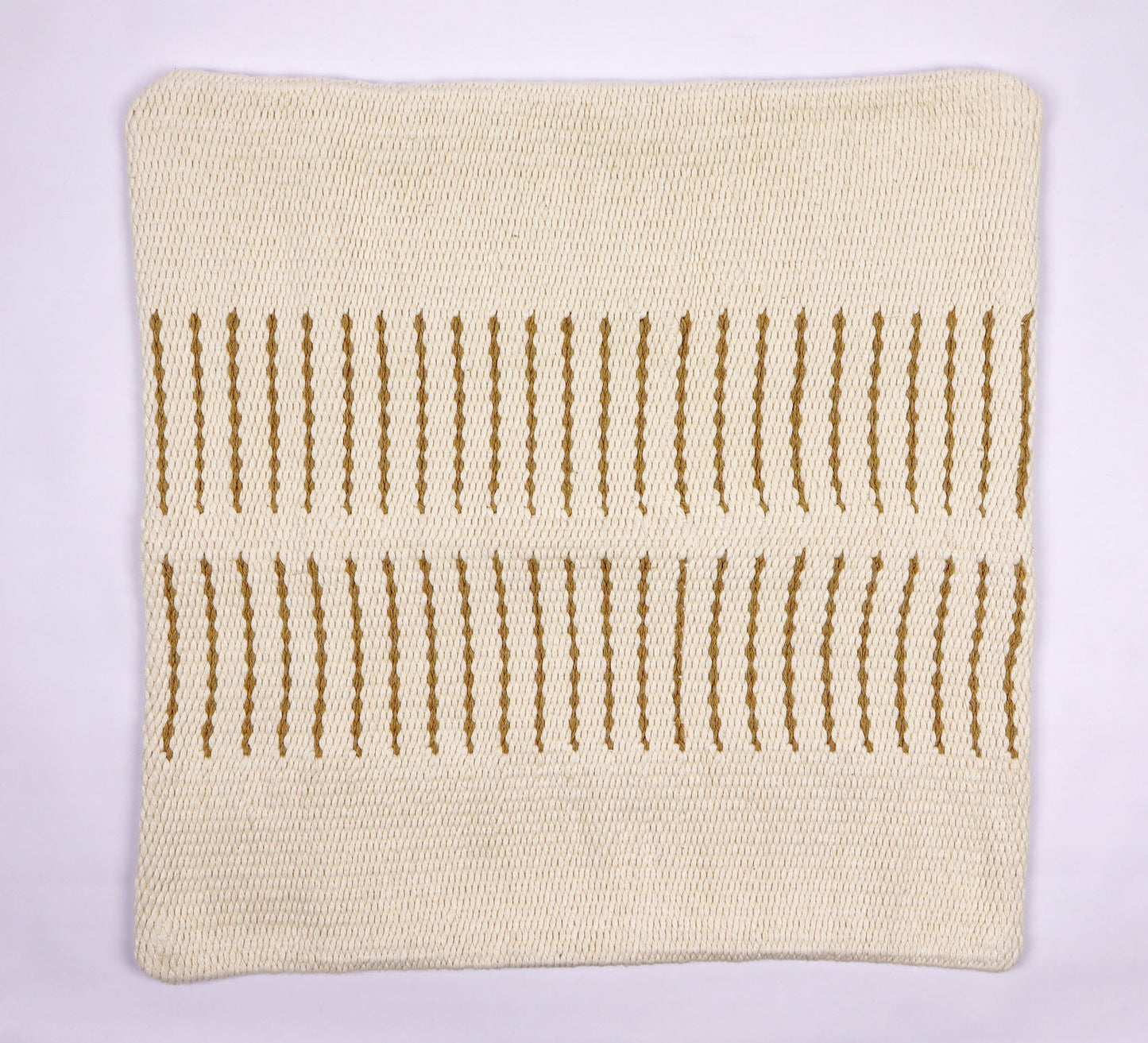 Pillow Natural organic Beige and Golden Corn Brown colors.