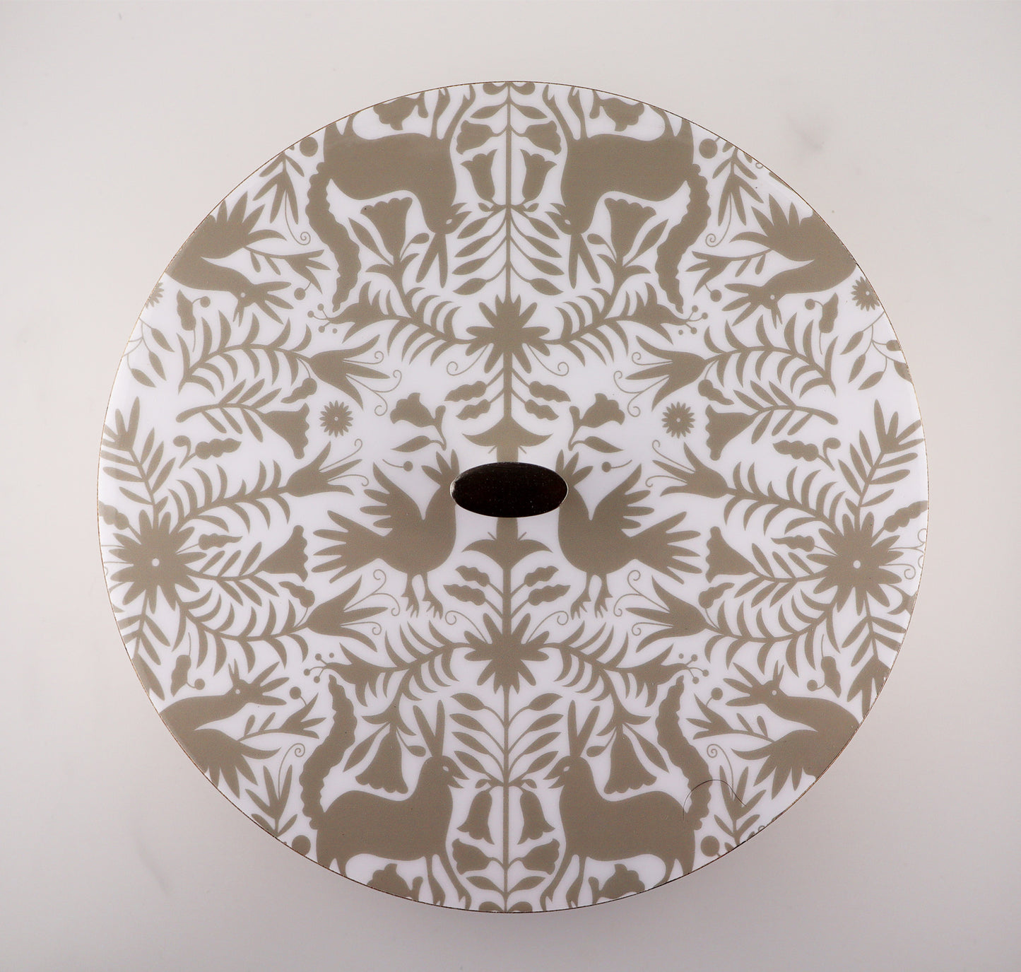 Tortillla Warmer, Beige Tenangos Contemporary design, Handmade Wood.