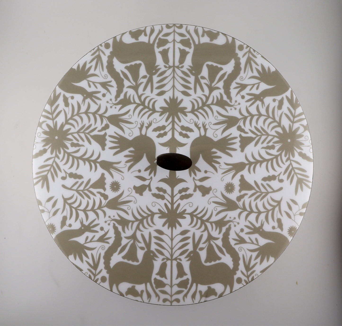 Tortillla Warmer Handmade Parota Wood, Beige Tenangos Contemporary design.