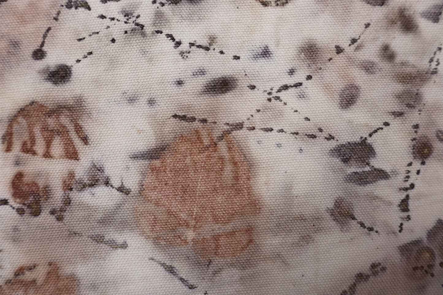 Pillow Botanic Handmade dyed Handmade Cotton, Natural pigments