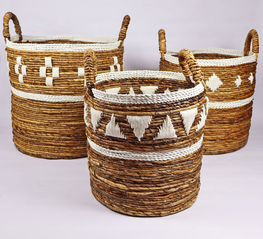 Set of 3 Poet Baskets