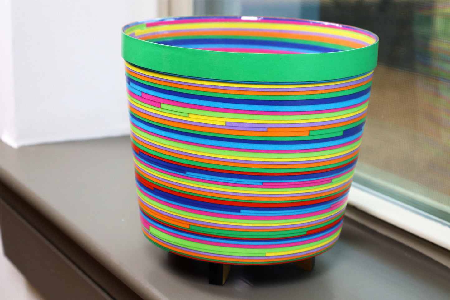 Colorful Home Decor Handmade Paper Potted Plant Holder