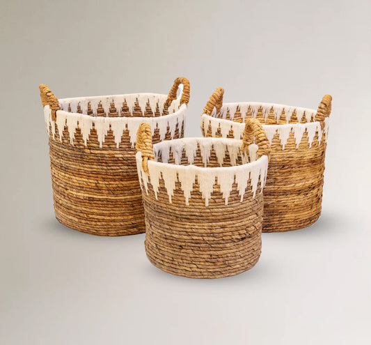 Set of 3 Kama Baskets