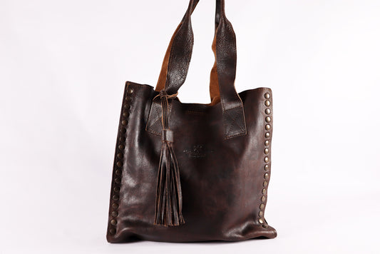 Crossbody woman Dark Brown Bag, Handmade Leather, Genuine Leather Women Bags.