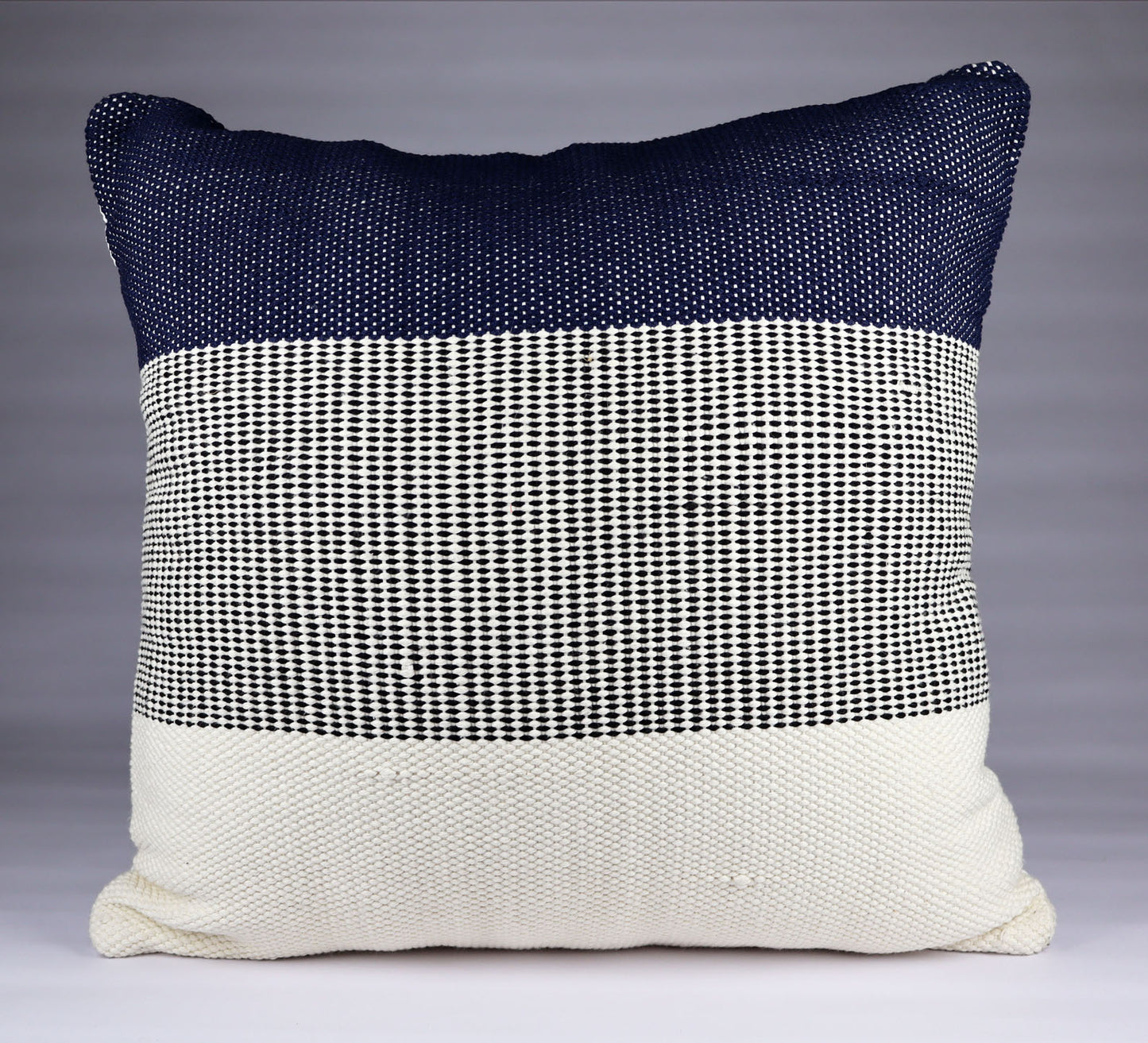Pillow Natural Organic Navy blue, Black, Beige.