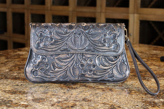Crossbody Old Bronze Bags, Genuine Tooled Leather bags