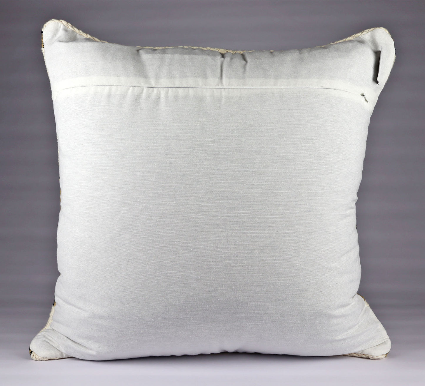Pillow Natural Organic Colors of Black and Corn Gold.