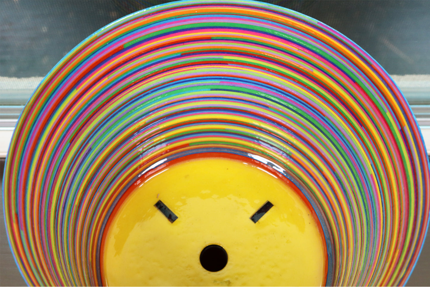 Handmade Colorful Pop Art Decor Paper Potted Plant Holder