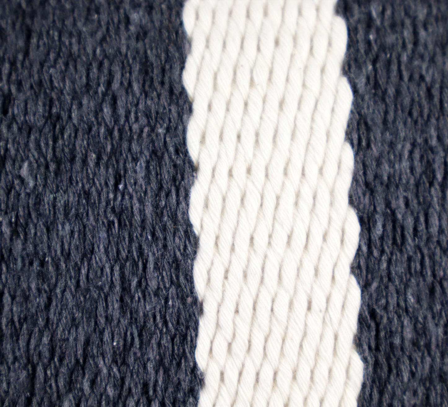 Pillow Natural Organic Oxford Dark Grey and Beige.