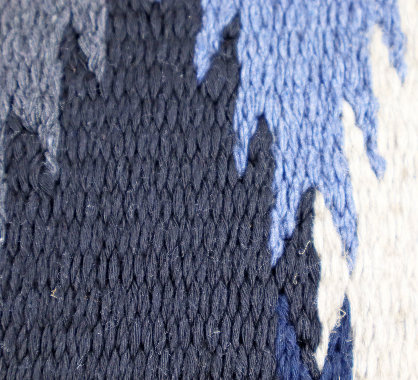 Pillow Natural Organic Navy blue, Light Blue, Black, Grey and Beige.