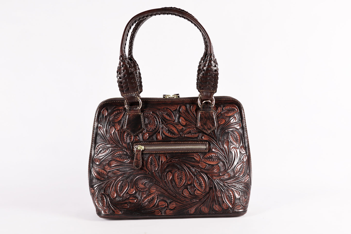 Handmade Leather, Crossbody French beige Bag