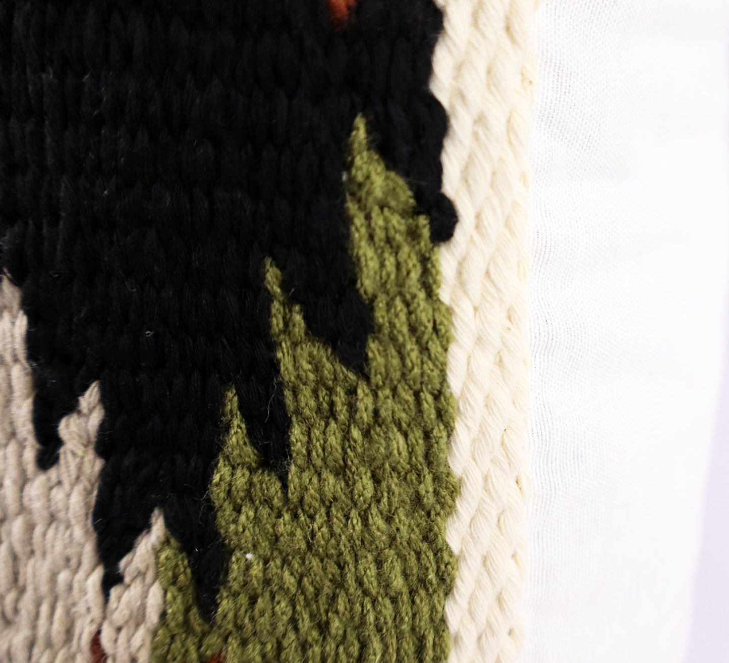 Pillow Natural Organic Color Olive Green, Corn, Black, Beige, Brown, Cream.