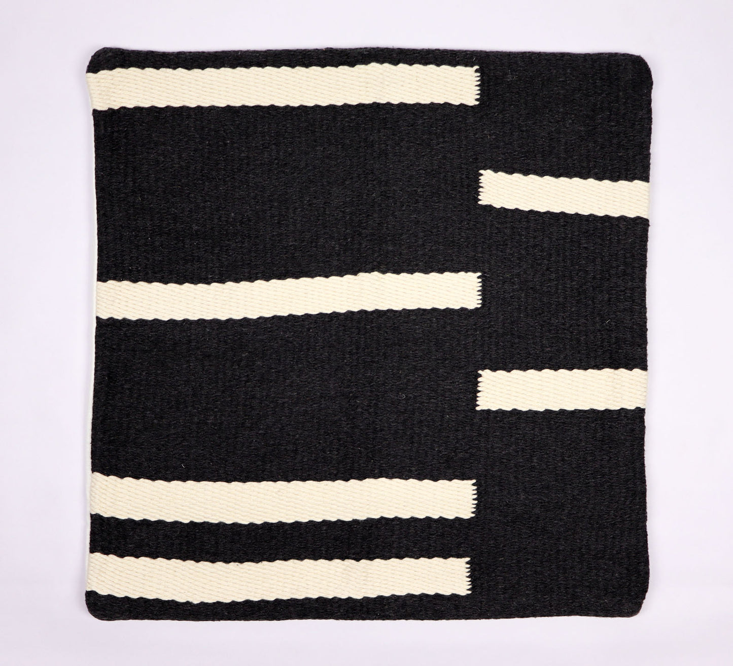 Pillow Natural Organic Oxford Dark Grey and Beige.