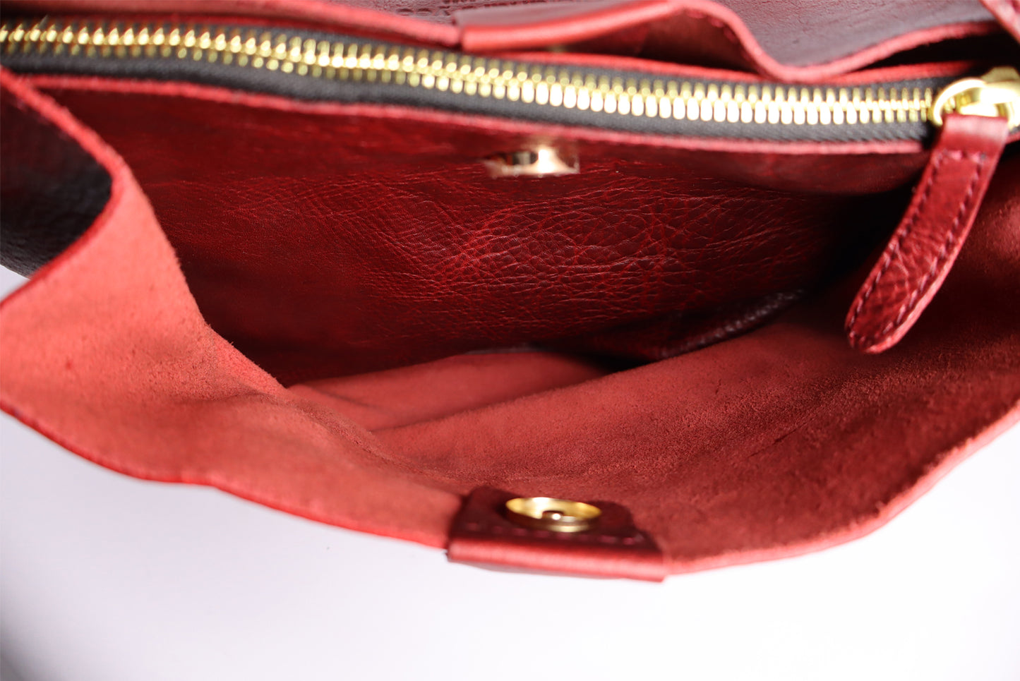 Crossbody Red wine Purse, Handmade Leather