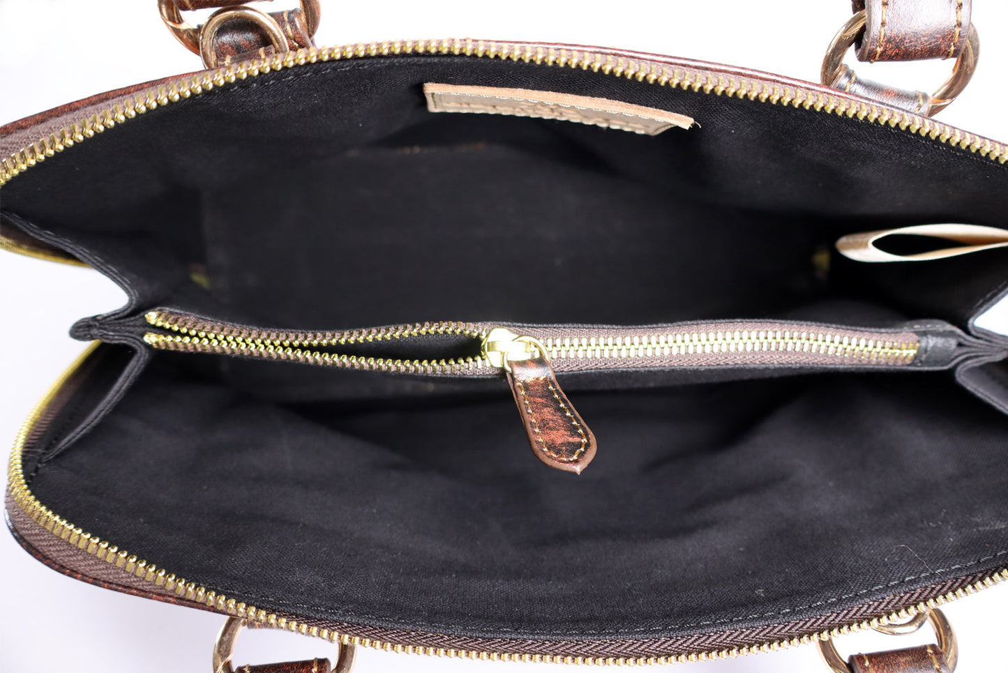 Handmade Leather, Crossbody French beige Bag