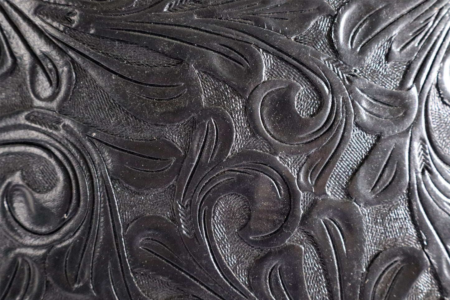 Tooled Leather Black Bag – Timeless Craftsmanship, Modern Elegance