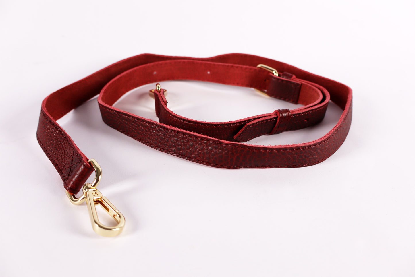 Crossbody Red wine Purse, Handmade Leather