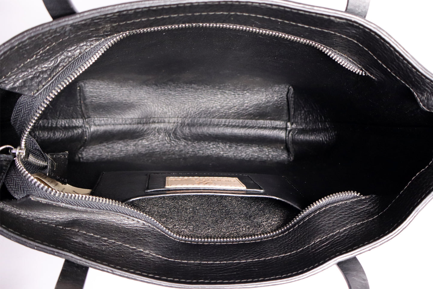 Tooled Leather Black Bag – Timeless Craftsmanship, Modern Elegance