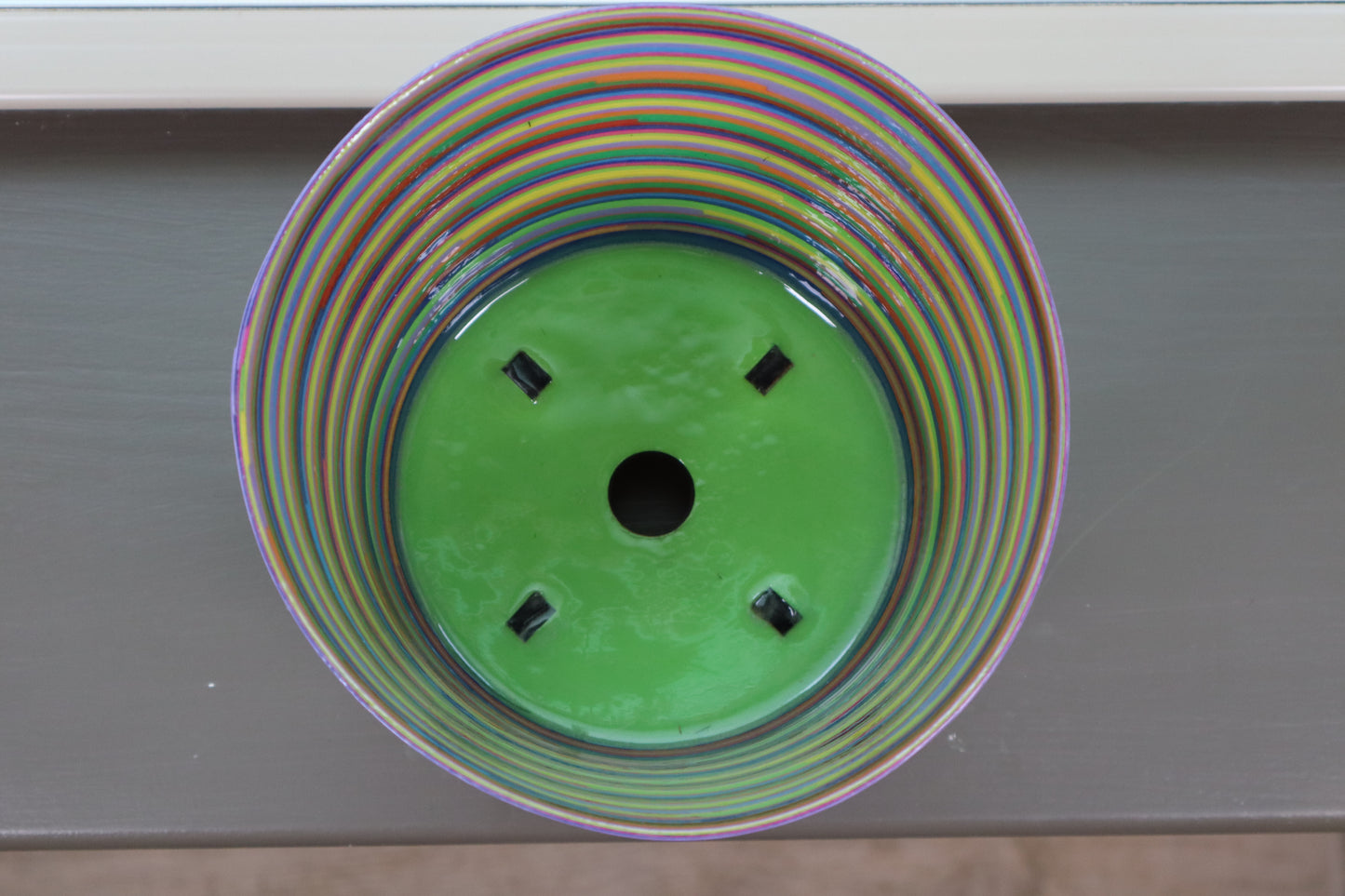 Artistic Paper Plant Stand - Modern Handmade Decorative Holder