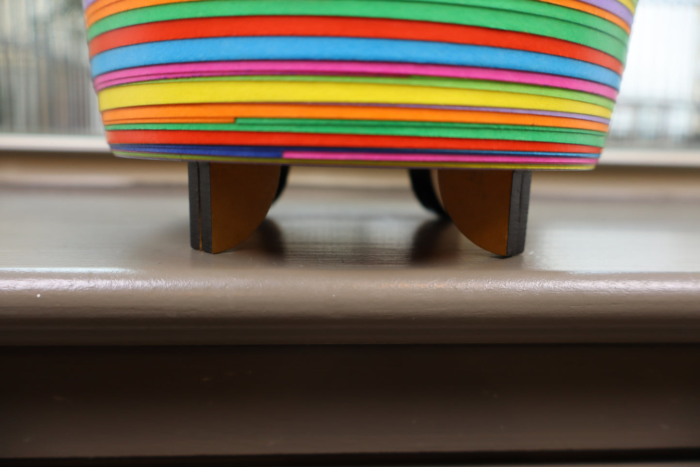 Artistic Paper Plant Stand - Modern Handmade Decorative Holder