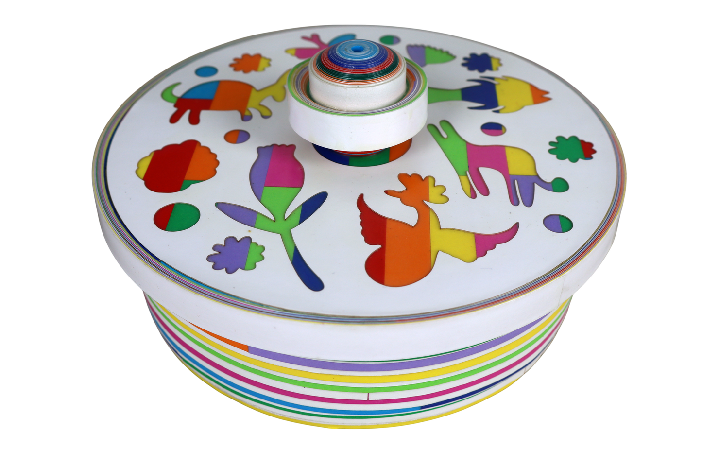 Tortillla Warmer, Contemporary design, Handmade Paper, Tortilla Holder. Contemporary Mexican Arts