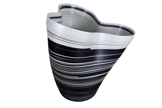 Potted Plant Holder design, Handmade Paper. Contemporary Mexican Arts