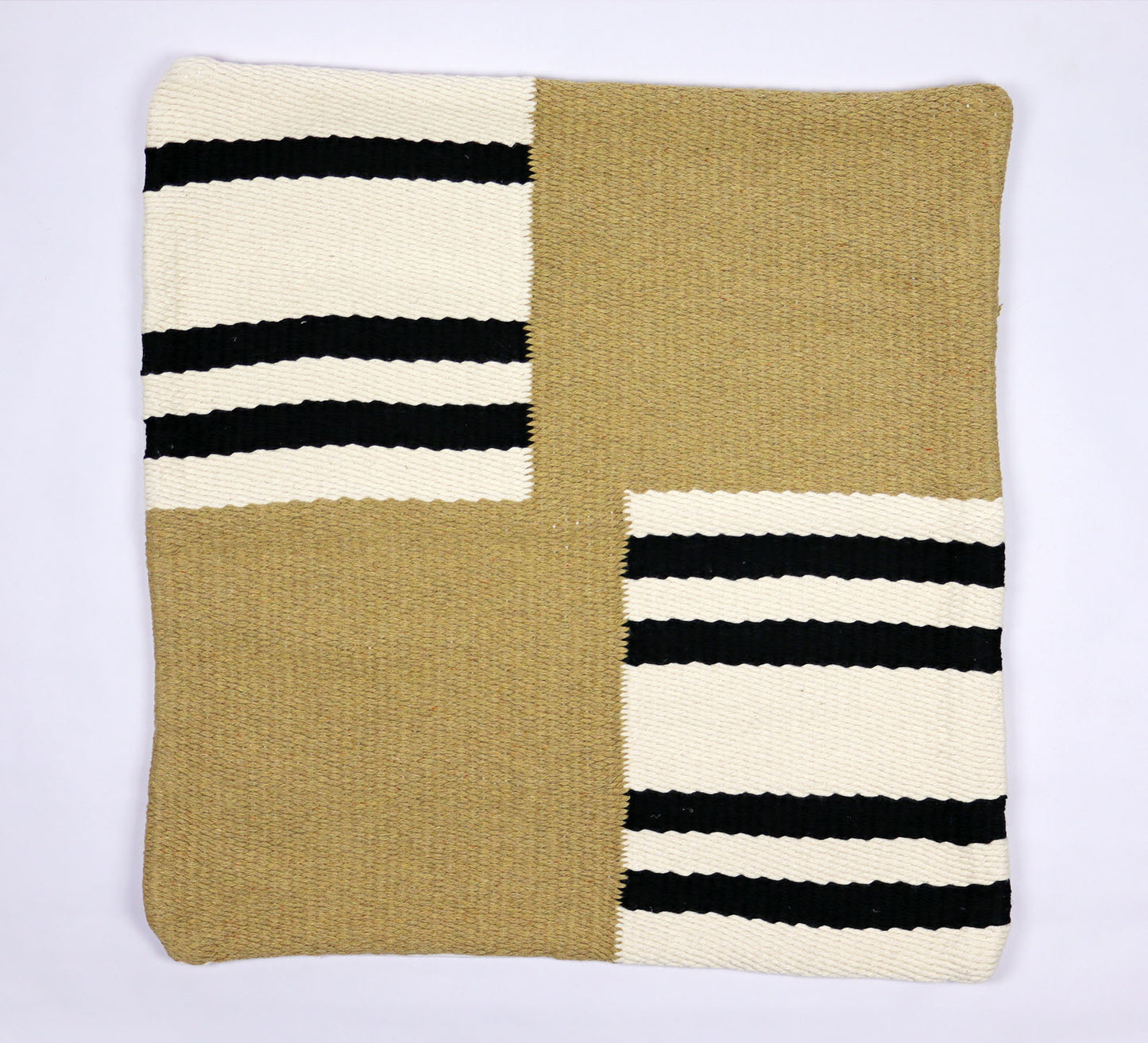 Pillow Natural organic Beige and Golden Corn Brown and Black colors.